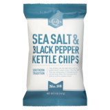 Lillie's Q Sea Salt & Black Pepper Kettle Chips 5oz bag