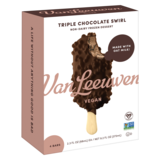 Van Leeuwen Vegan Triple Chocolate Ice Cream Bars 2.3oz 4pk