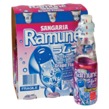 Sangria Grape Flavored Ramune Carbonated Soda 6.76oz