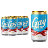 Gay Beer 6pk 12oz Can 5.0% ABV