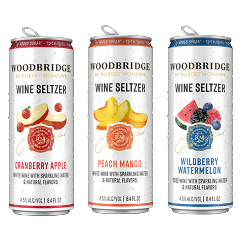 Woodbridge Wine Seltzer Variety Pack by Robert Mondavi 12pk 8.4oz Can