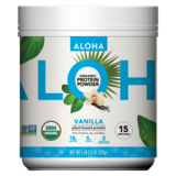 ALOHA Vanilla Plant-Based Protein Powder Tin 25oz