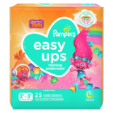 Pampers Girls Easy Ups Size 2T-3T 25ct