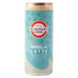 Scooter's Ready to Drink Vanilla Latte 8oz