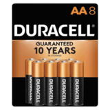 8ct Duracell Coppertop AA