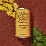 Rishi Dandelion Ginger Sparkling Botanical 12oz Can