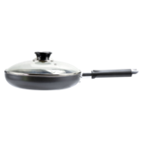 Euro-Home Stir Fry Pan with Glass Lid 4.5qt