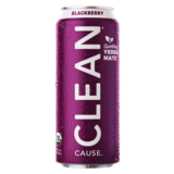 CLEAN Cause Blackberry Organic Sparkling Yerba Maté