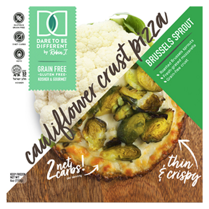 Dare To Be Different Cauliflower Crust Brussel Sprouts Pizza 5.9oz delivered in minutes