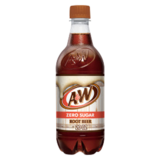 A&W Root Beer Zero Sugar 20oz Btl