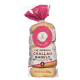 Jack Bakes Everything Challah Bagels 21oz, Frozen