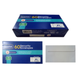 Family Maid Peal & Seal Security Envelopes 60pk