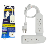 Family Maid Power Strip 3 Outlet