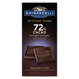 Ghirardelli 72% Cacao Twilight Delight Intense Dark Bar 3.5oz