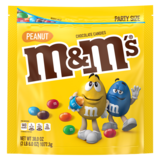M&M's Peanut Chocolate Candy Party Size 38oz