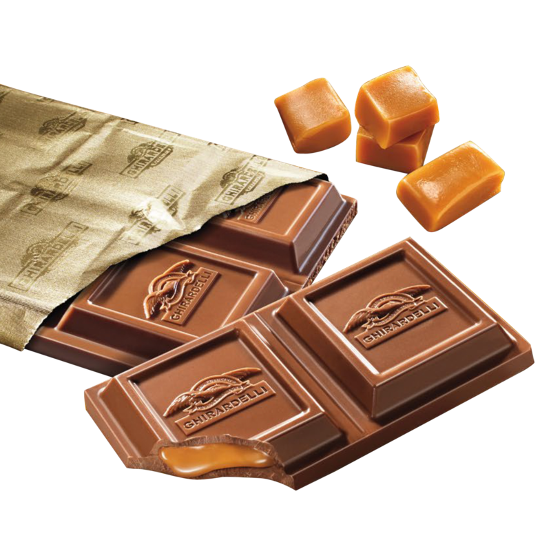 Ghirardelli Milk Chocolate Caramel Bar 3.5oz Snacks fast delivery by