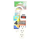 Powtech UL Power Strip 4 Outlets