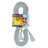 Powtech Extension Cord White 15ft