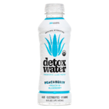 Detoxwater Peach & Blueberry Prebiotic Aloe Infused Water 16oz