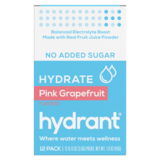 Hydrant No Sugar Added Grapefruit Hydration Mix 0.12oz 12ct