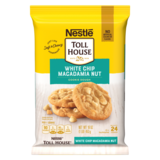 Nestle Toll House White Chocolate Macadamia Cookie Ready to Bake Dough 24ct 16oz