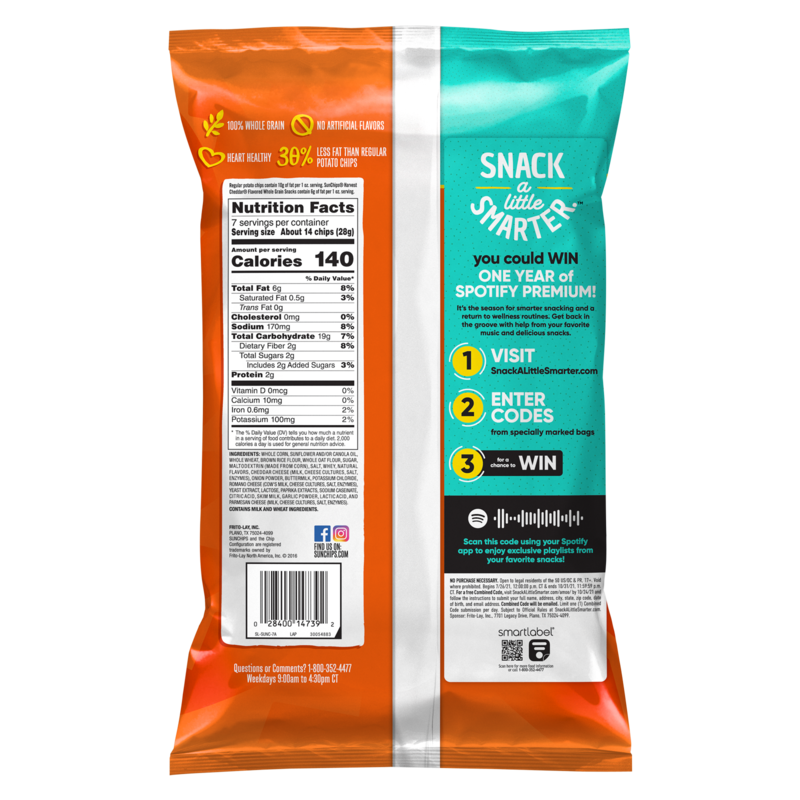 Sun Chips Multigrain Harvest Cheddar 7oz