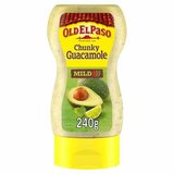 Old El Paso Chunky Guacamole Mild, 240g