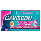 Gaviscon Double Action Mixed Berries, 12s
