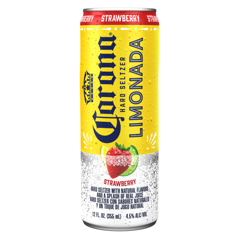 Corona Limonada Strawberry Hard Seltzer Single 12oz Can 5.0 ABV