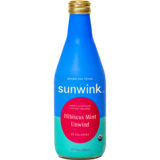 Sunwink Hibiscus Mint Unwind Sparkling Tonic 12 oz bottle