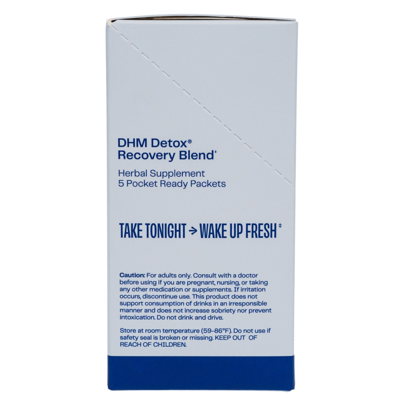 No Days Wasted DHM Detox Hydration Recovery Hangover Pills 5pk Health