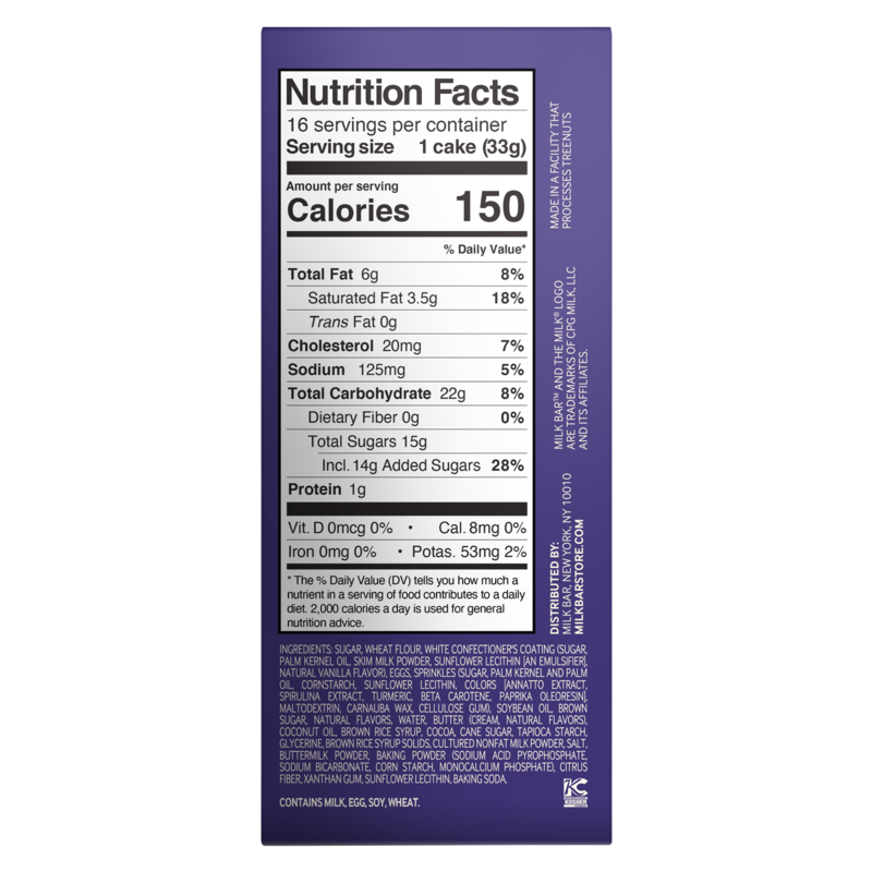 Milk Bar Chocolate Birthday Truffle Crumb Cakes 2ct Snacks fast