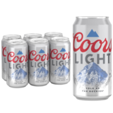 Coors Light 6pk 12oz Can 4.2% ABV