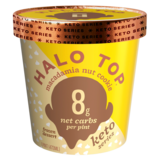 Halo Top Keto White Chocolaty Macadamia Ice Cream 16oz