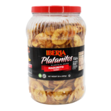 Iberia Naturally Sweet Plantain Chips Jar, 1.75lb.