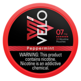 Velo Peppermint Nicotine Pouches 20ct 7mg