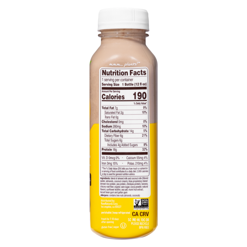 Koia Chocolate Banana Plant Based Protein Drink 12oz Btl Drinks fast