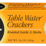 Carr's Table Water Crackers W/Garlic 4.25oz