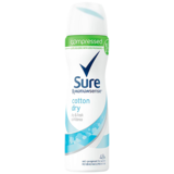 Sure Women Cotton Dry Spray Deodorant, 75ml