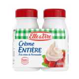 Crème Entière Fluide 30% Elle & Vire 2x25cl