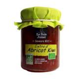 Confiture Extra Abricot Kiwi Bio Le Bois Jumel 120g