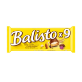 Barres Chocolat Miel Amandes Balisto x9 167g