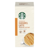 Starbucks Caramel Latte Instant Coffee Sachets, 5 x 21.5g