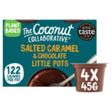 Coconut Collaborative Salted Caramel Chocolate Pots, 4 x 45g