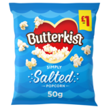 Butterkist Salted Popcorn, 50g *