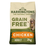 Harringtons Grain Free Chicken & Sweet Potato Dry Dog Food, 2kg