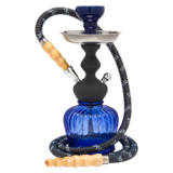 Mya Saray Econo QT Black Stem Dark Blue Hookah