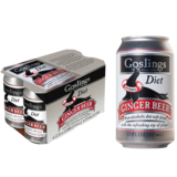 Goslings Diet Stormy Ginger Beer 12oz 6pk Can