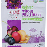 Patience Fruit & Co Organic Dried Whole Fruit Blend with Apple Juice 4oz