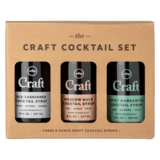 Craft Cocktail Syrup Set 3pk